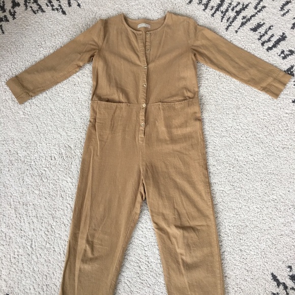 Zara Pants - Zara: Khaki Jumpsuit/ “Boiler suit”
